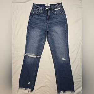 Vervet high rise distressed jeans size 25